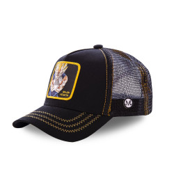 Casquette trucker Dragon Ball Z Mâjin Vegeta Noir
