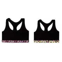 Lot de 2 Brassières fille Best Of Anniversary Fun