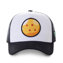 Casquette trucker Dragon Ball Z 3 Cristal Blanc