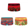 Lot de 3 shortys fille Flower Power Rose Lot de 3 shortys fille Flower Power Rose