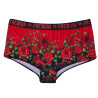Lot de 4 shortys fille Flower Power
