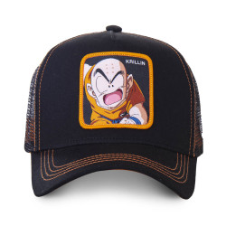 Casquette trucker Dragon Ball Z Krillin Noir