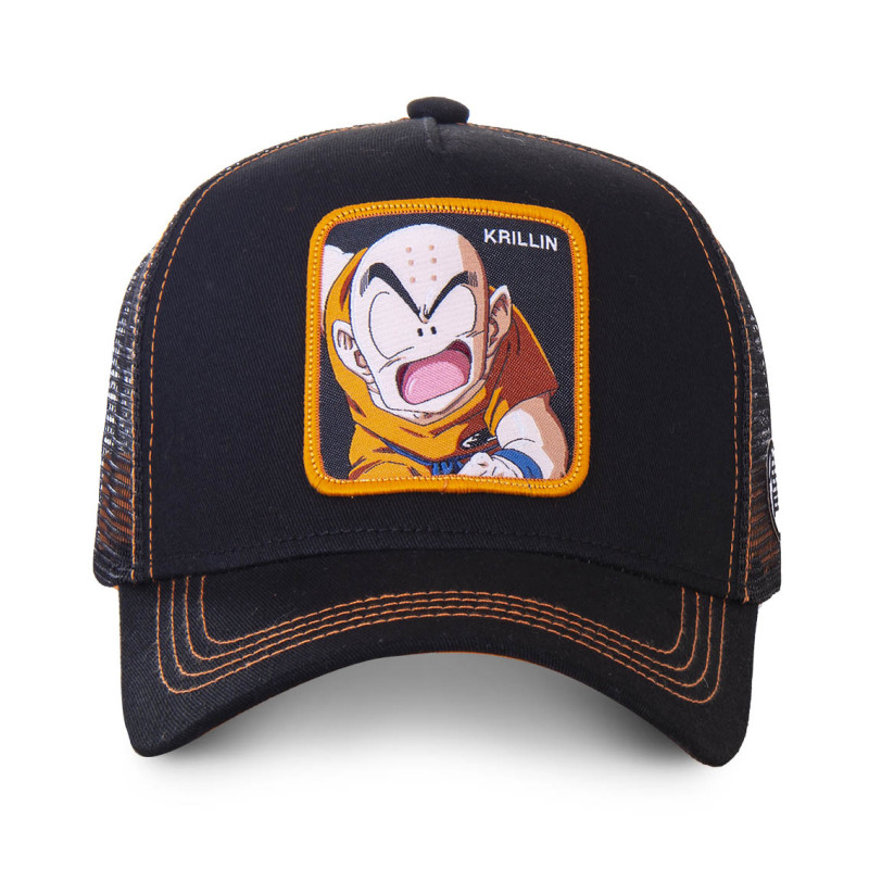 Casquette trucker Dragon Ball Z Krillin Noir Casquette trucker Dragon Ball Z Krillin Noir