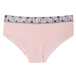 Lot de 4 culottes fille coton uni