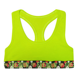 Lot de 4 Brassières coton fille ceinture 3cm