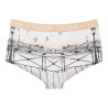 Lot de 2 shortys fille Romantic Cities Gris