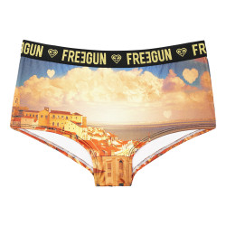 Lot de 4 shortys fille Romantic Cities Bleu