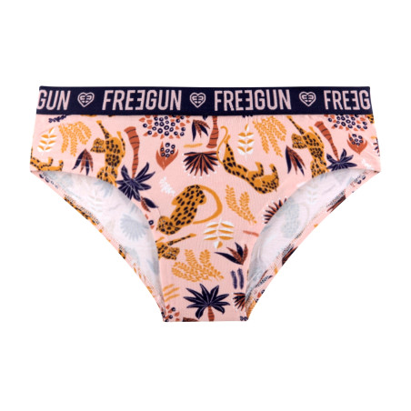 Culotte femme en coton Leopard