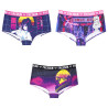Lot de 3 shortys fille Manga Néon