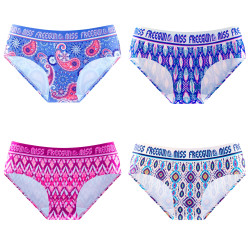 Lot de 4 culottes fille Ethnic