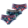 Lot de 3 culottes femme Tropical Flower