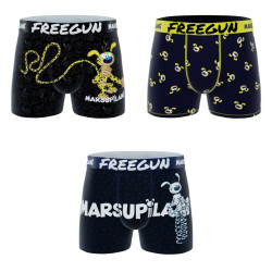 Lot de 3 boxers enfant Marsupilami