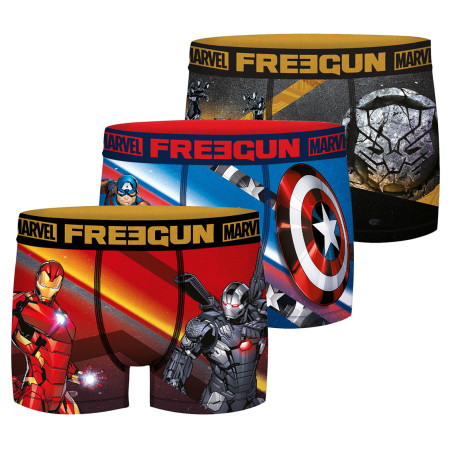 Lot de 3 Boxers homme Marvel