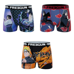 Lot de 3 boxers homme Naruto Shippuden