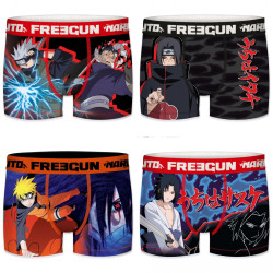 Lot de 4 Boxers homme Naruto Shippuden
