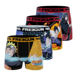 Lot de 4 boxers enfant Naruto Shippuden