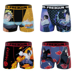 Lot de 4 boxers enfant Naruto Shippuden