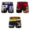 Lot de 3 boxers homme One Piece Lot de 3 boxers homme One Piece