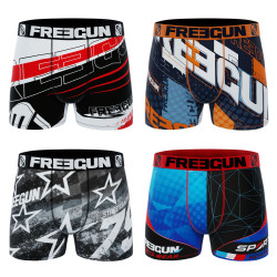 Lot de 4 Boxers garçon Racing