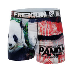 Boxer homme polyester recyclé Savage Animals Panda