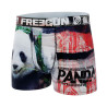Boxer homme polyester recyclé Savage Animals Panda