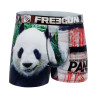 Boxer homme polyester recyclé Savage Animals Panda