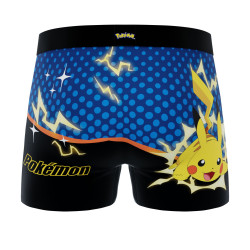 Lot de 3 boxers Pokemon Pikachu Pokeball