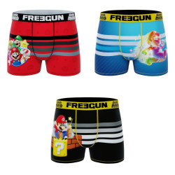 Lot de 3 boxers homme Super Mario Bros