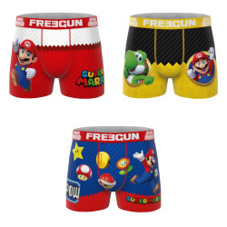 Lot de 3 boxers homme Super Mario Bros