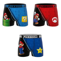 Lot de 3 boxers homme Super Mario Bros