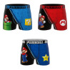 Lot de 3 boxers homme Super Mario Bros Lot de 3 boxers homme Super Mario Bros