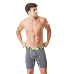 Lot de 4 Boxers longs homme chiné Aktiv Athletik