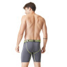 Lot de 4 Boxers longs homme chiné Aktiv Athletik Lot de 4 Boxers longs homme chiné Aktiv Athletik