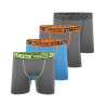 Lot de 4 Boxers longs homme chiné Aktiv Athletik Lot de 4 Boxers longs homme chiné Aktiv Athletik