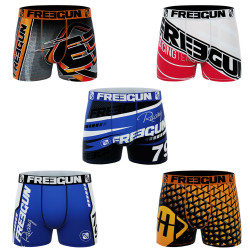 Lot de 5 Boxers homme Racing