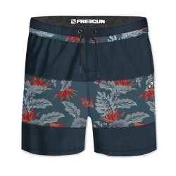 Boardshort long homme touché coton Flow