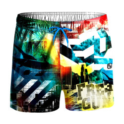 Boardshort court garçon ceinture tout élastiquée