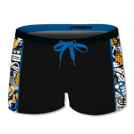 Boxer de Bain garçon avec empiècement Mat