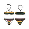 Maillot de bain fille bandeau 2 pièces Mix
