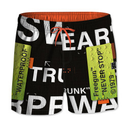 Boardshort court homme ceinture tout élastiquée