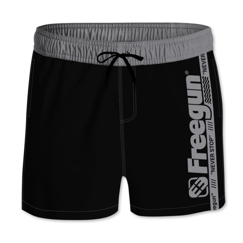 Boardshort court garçon ceinture tout-élastiquée