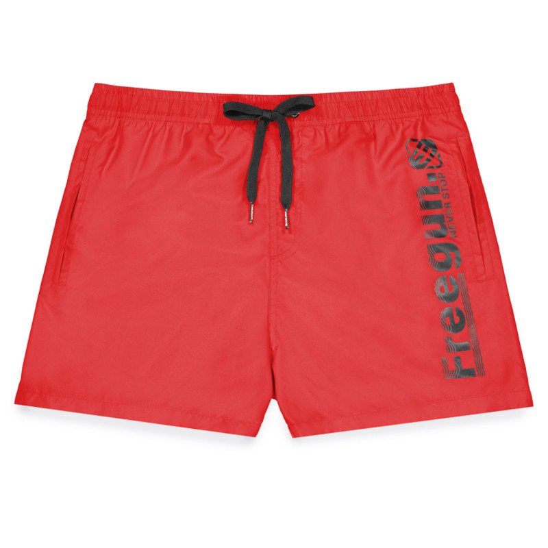 Boardshort court garçon avec ceinture demi-élastiquée