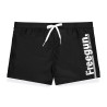 Boxer de bain garçon uni avec logo