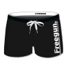 Boxer de bain garçon uni avec logo