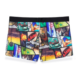 Boxer de bain garçon allover print