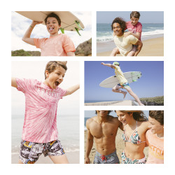 Boxer de bain garçon allover print