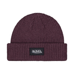 Bonnet en cotes avec étiquette tissée