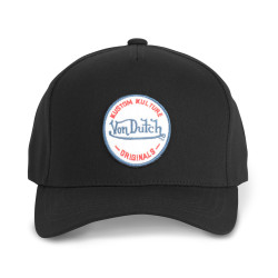 Casquette baseball avec patch rond brodé Colors