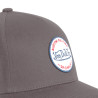 Casquette baseball avec patch rond brodé Colors