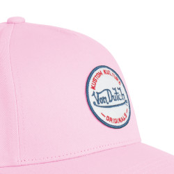 Casquette baseball avec patch rond brodé Colors
